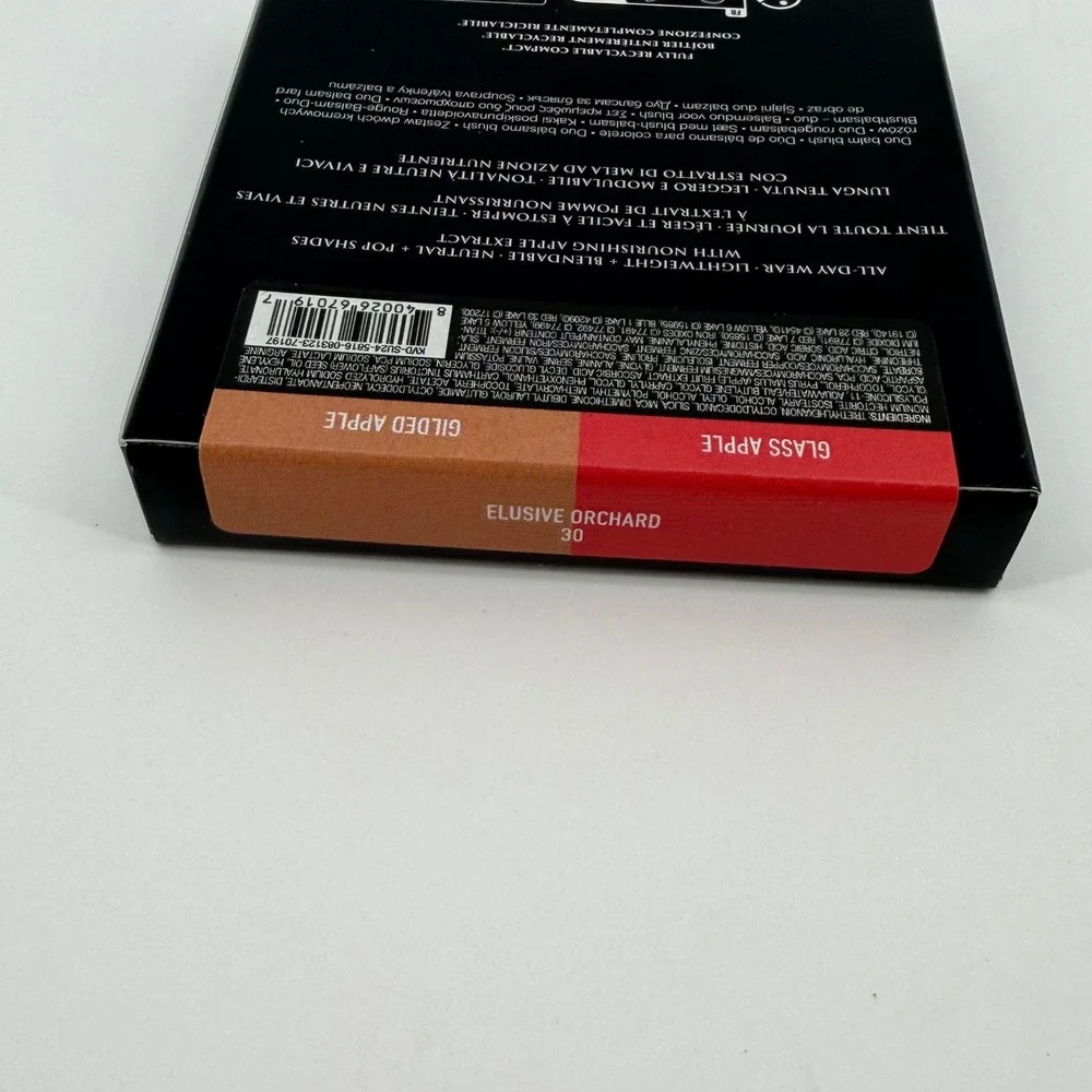KVD Good Apple Blush Balm Duo Women 6g 30 Elusive‎ Orchard Glass Gilded Apple